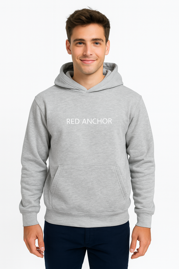 Men's grey hoodie