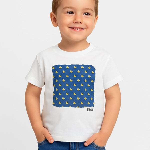 Yellow ducks baby t-shirt